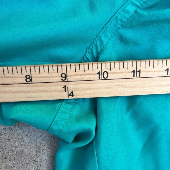 Men's Robert Graham Board Shorts Green Teal Solid 36 Beach Surf Swim Preppy Sun - Picture 16 of 16